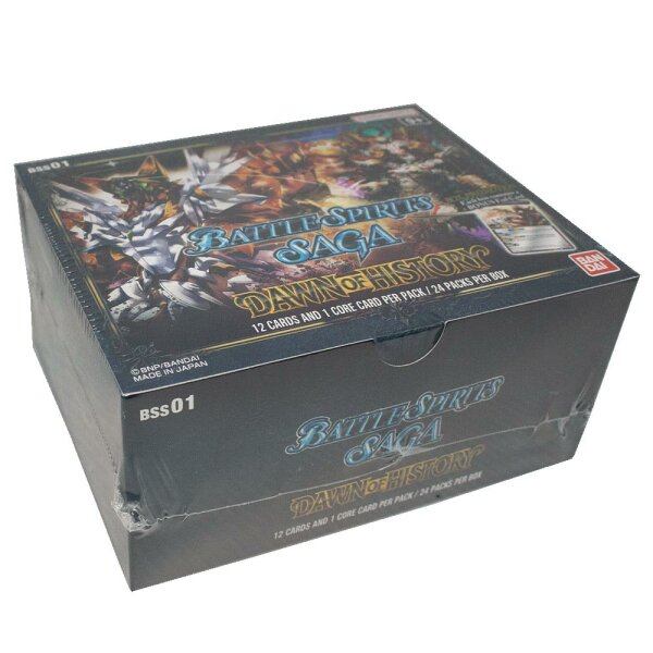 Battle Spirits Saga - Dawn of History Display BSS01 (24 Booster) - Englisch