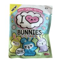 Topps - Bunnies - I love Bunnies - Sammelfiguren - 1 Display (8 Tüten)