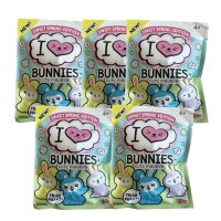 Topps - Bunnies - I love Bunnies - Sammelfiguren - 5 Tüten