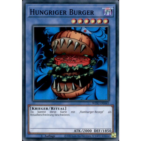 WISU-DE041 - Hungriger Burger - 1. Auflage