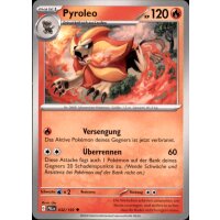 032/193 - Pyroleo - Uncommon - PAL Karmesin & Purpur