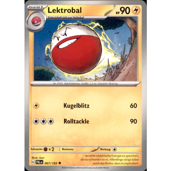 067/193 - Lektrobal - Uncommon - PAL Karmesin & Purpur