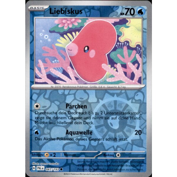 047/193 - Liebiskus - Reverse Holo - PAL Karmesin & Purpur