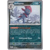 134/193 - Snibuna - Reverse Holo - PAL Karmesin & Purpur