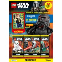 LEGO Star Wars - Serie 4 Trading Cards - 1 Multipack...