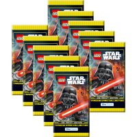 LEGO Star Wars - Serie 4 Trading Cards - 1 Leere Sammelmappe + 10 Booster