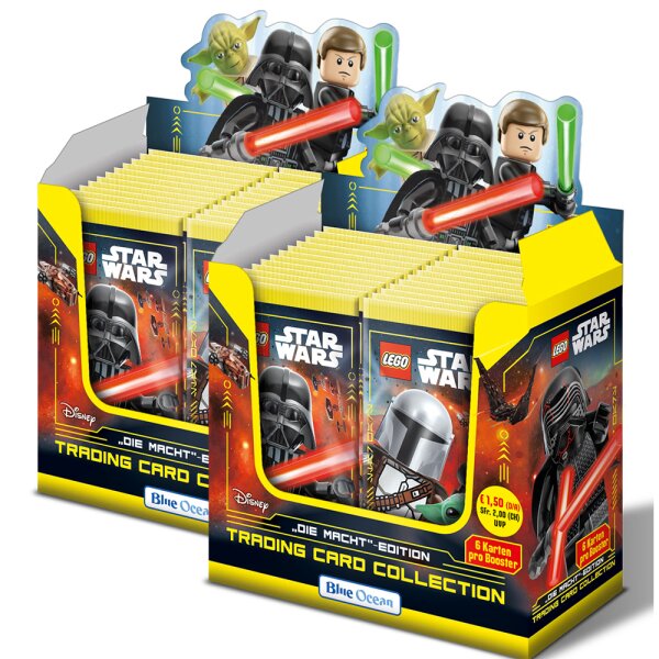 LEGO Star Wars - Serie 4 Trading Cards - 2 Display (72 Booster)