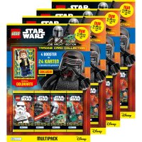 LEGO Star Wars - Serie 4 Trading Cards - Alle 4...