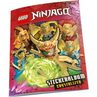 Lego Ninjago - Crystalized - Sammelsticker - 1 Sammelalbum