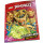 Lego Ninjago - Crystalized - Sammelsticker - 1 Sammelalbum +  50 verschiedene Sticker (zufällige Auswahl)