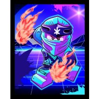 Sticker 27 - LEGO Ninjago - Crystalized