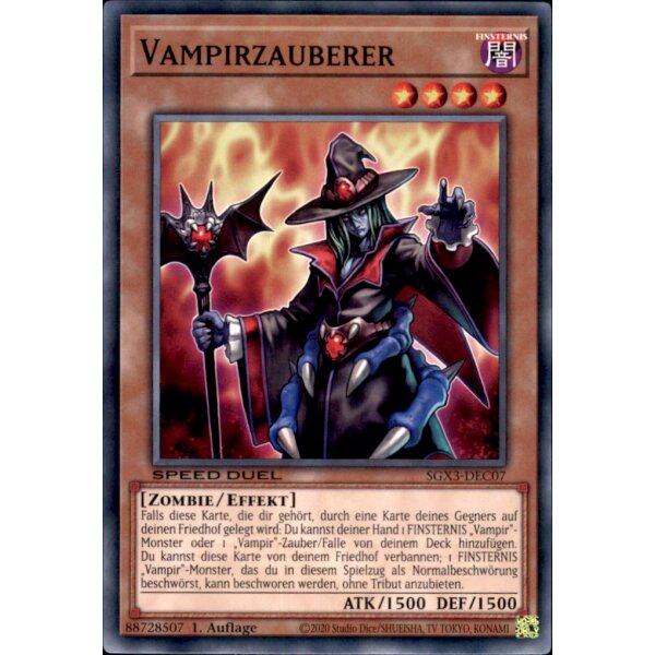 SGX3-DEC07 - Vampirzauberer - 1. Auflage