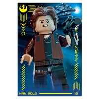 13 - Han Solo - Holofolie - LEGO Star Wars Serie 4
