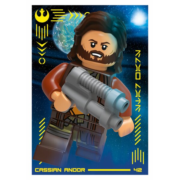 42 - Cassian Andor - Holofolie - LEGO Star Wars Serie 4