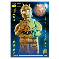 50 - C-3PO - Holofolie - LEGO Star Wars Serie 4