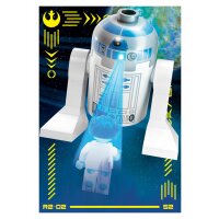 52 - R2-D2 - Holofolie - LEGO Star Wars Serie 4