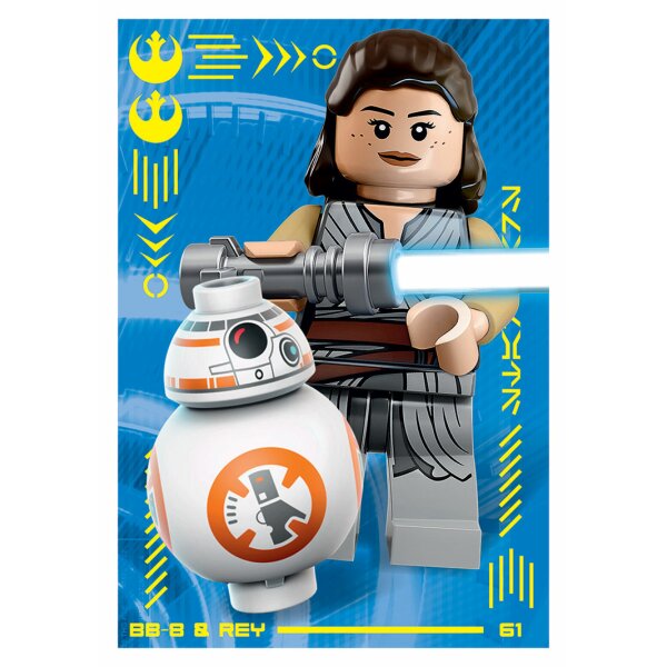 61 - BB-8 & Rey - LEGO Star Wars Serie 4