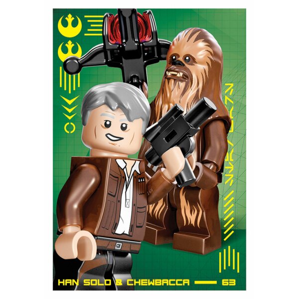 63 - Han Solo & Chewbacca - LEGO Star Wars Serie 4