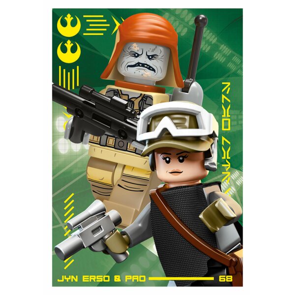 68 - Jyn Erso & Pao - LEGO Star Wars Serie 4