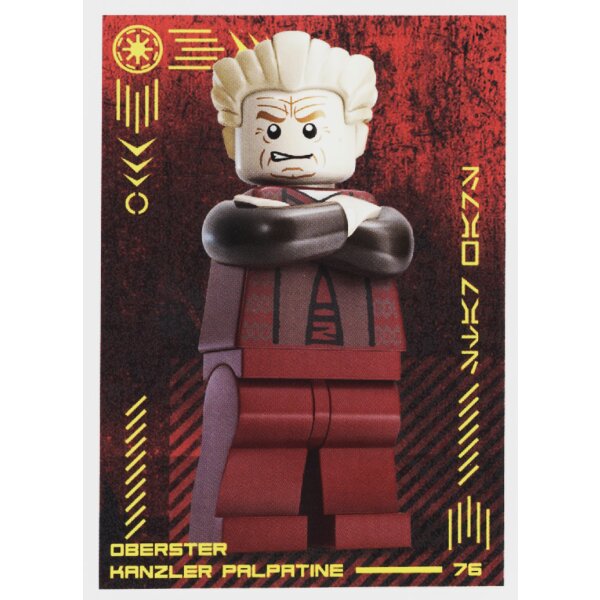 76 - Oberster Kanzler Palpatine - LEGO Star Wars Serie 4