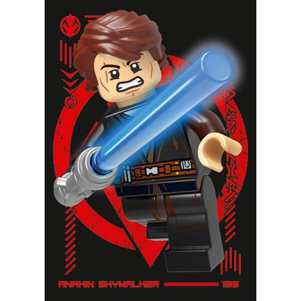 136 - Darth Vader / Anakin Skywalker - LEGO Star Wars Serie 4