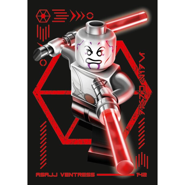 142 - Asajj Ventress - LEGO Star Wars Serie 4