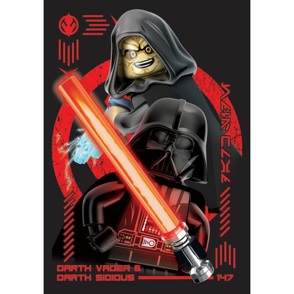 147 - Darth Vader & Darth Sidious - LEGO Star Wars Serie 4