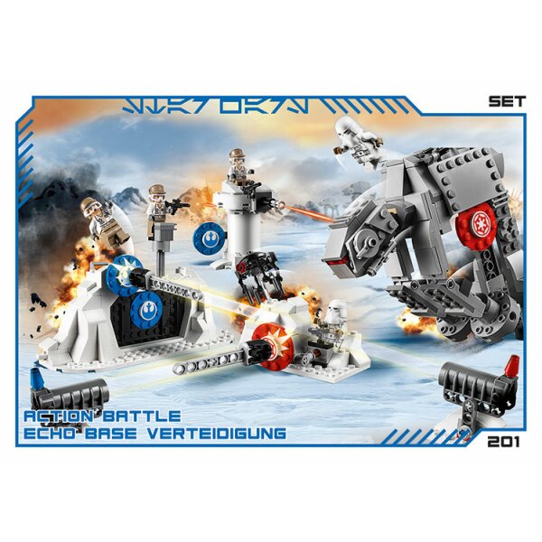 201 - Action Battle Echo Base verteitigung - LEGO Star Wars Serie 4