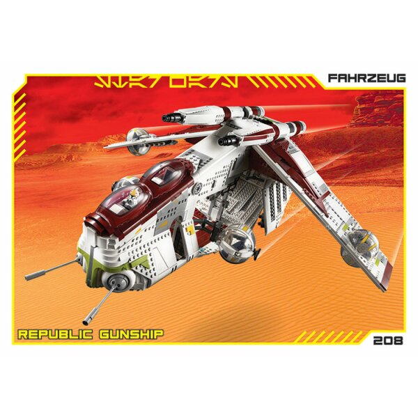 208 - Republic Gunship - LEGO Star Wars Serie 4