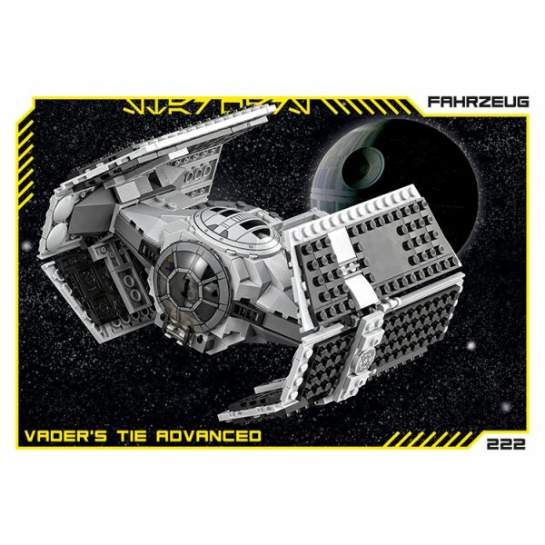 222 - Vaders TIE Advanced - LEGO Star Wars Serie 4