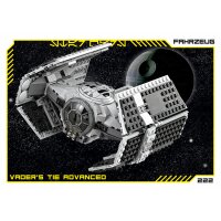 222 - Vaders TIE Advanced - LEGO Star Wars Serie 4