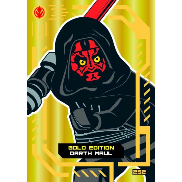 252 - Gold Edition Darth Maul - LEGO Star Wars Serie 4