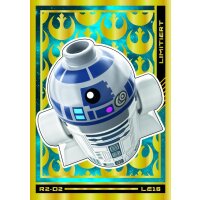 LE16 - R2-D2 - Limitierte Karte - LEGO Star Wars Serie 4