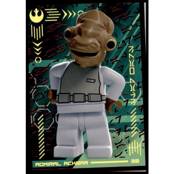 38 - Admiral Ackbar - TWIN - LEGO Star Wars Serie 4