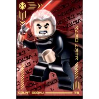 73 - Count Dooku - TWIN - LEGO Star Wars Serie 4