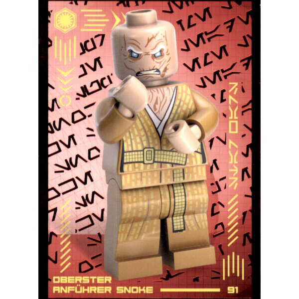 91 - Oberster Anführer Snoke - TWIN - LEGO Star Wars Serie 4