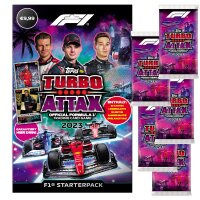 Topps - Turbo Attax Formel 1 2023 - 1 Starter + 5 Booster