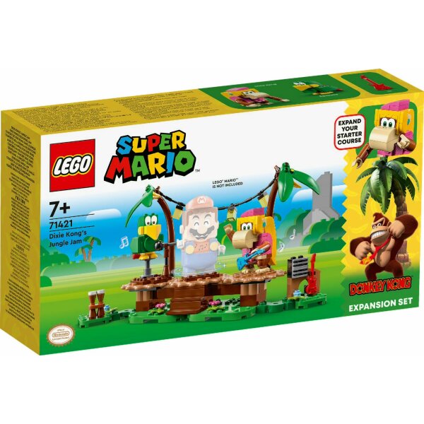 LEGO® Super Mario 71421 - Dixie Kongs Dschungel-Jam – Erweiterungsset