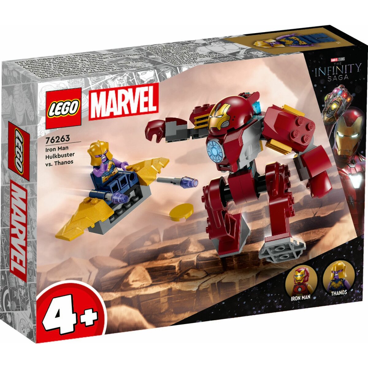 LEGO® Marvel Super Heroes™ 76263 - Iron Man Hulkbuster vs. Thanos, 26,99