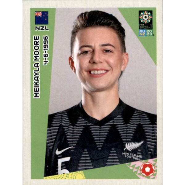 Frauen WM 2023 Sticker 11 - Meikayla Moore - Neuseeland