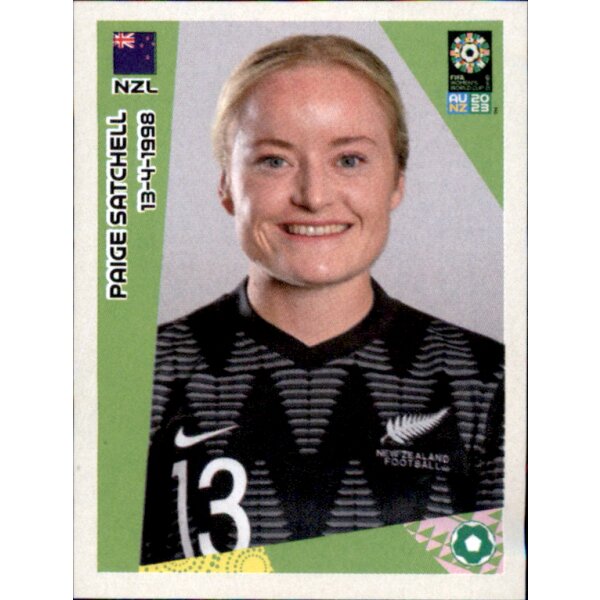 Frauen WM 2023 Sticker 21 - Paige Satchell - Neuseeland