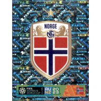 Frauen WM 2023 Sticker 22 - Emblem - Norwegen