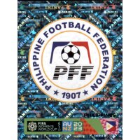 Frauen WM 2023 Sticker 39 - Emblem - Philippinen