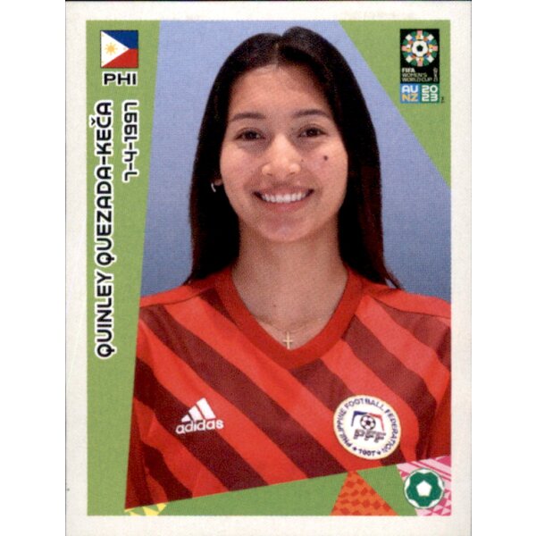 Frauen WM 2023 Sticker 55 - Quinley Quezada-Keca - Philippinen