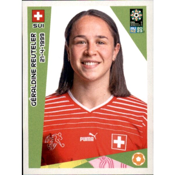 Frauen WM 2023 Sticker 65 - Gealdine Reuteler - Schweiz