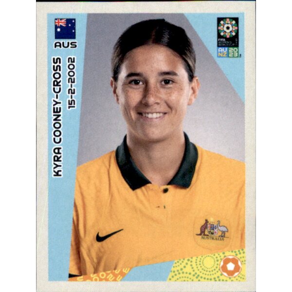 Frauen WM 2023 Sticker 83 - Kyra Cooney-Cross - Australien