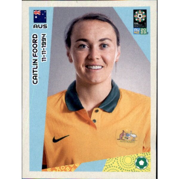 Frauen WM 2023 Sticker 86 - Caitlin Foord - Australien