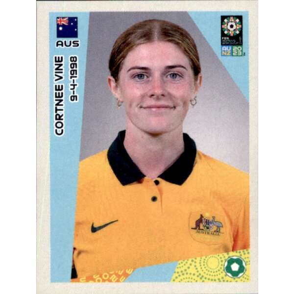 Frauen WM 2023 Sticker 87 - Cortnee Vine - Australien