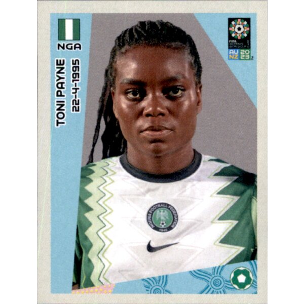 Frauen WM 2023 Sticker 117 - Toni Payne - Nigeria