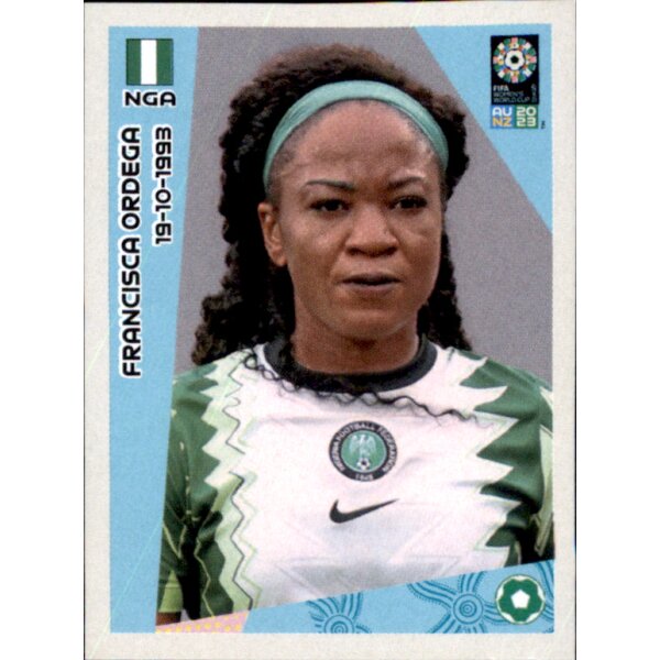 Frauen WM 2023 Sticker 121 - Francisca Ordega - Nigeria